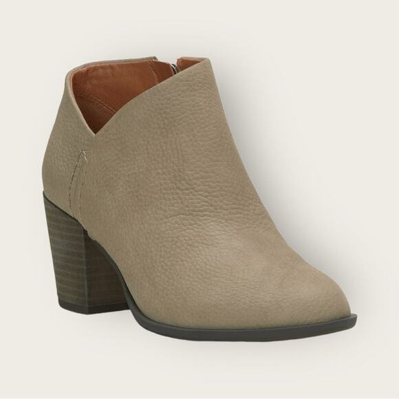 NWOB | Lucky Brand | Bellita Booties | Taupe | Size 6.5 M - Picture 1 of 16